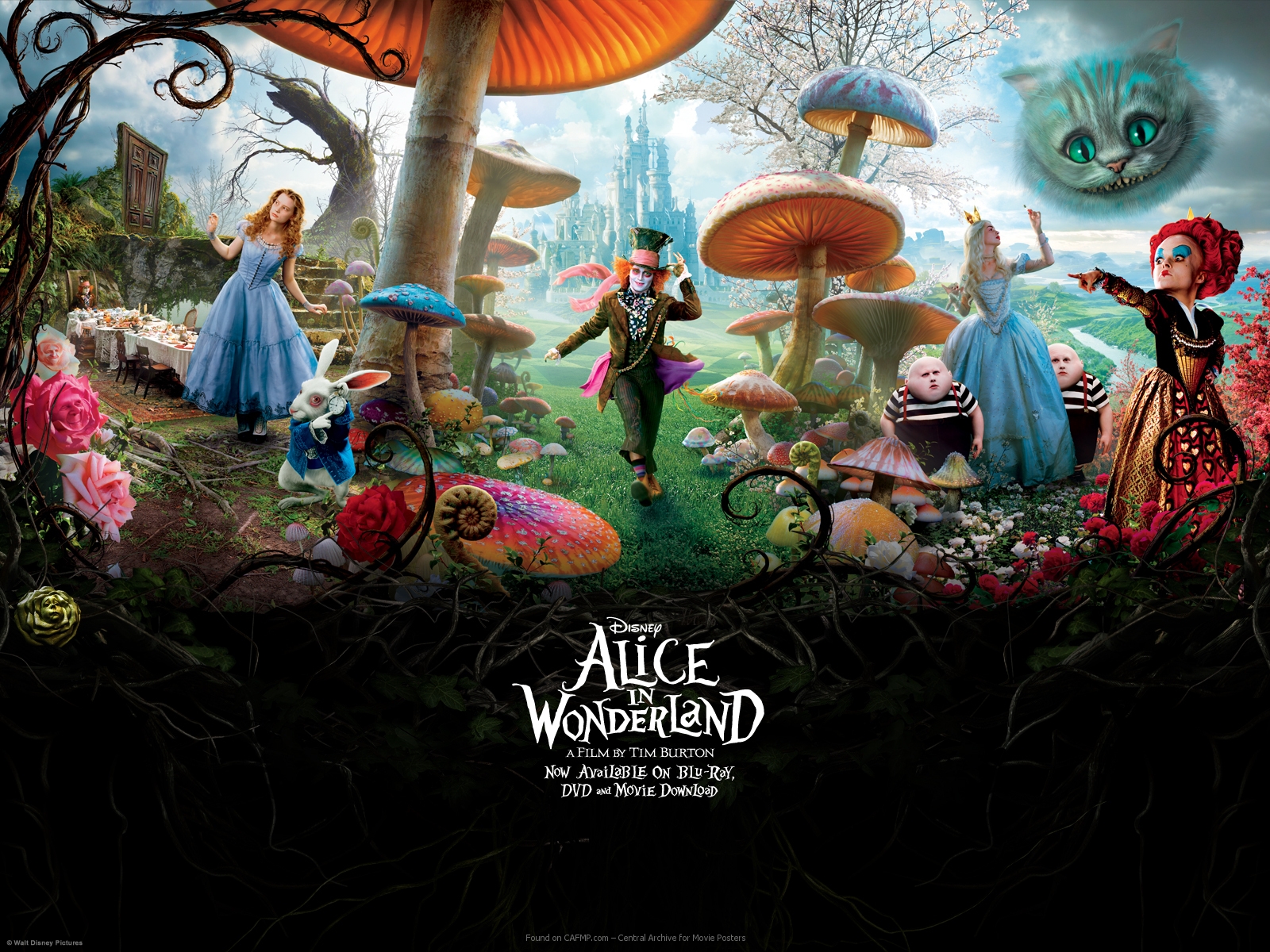Movie Poster »Alice in Wonderland« on CAFMP