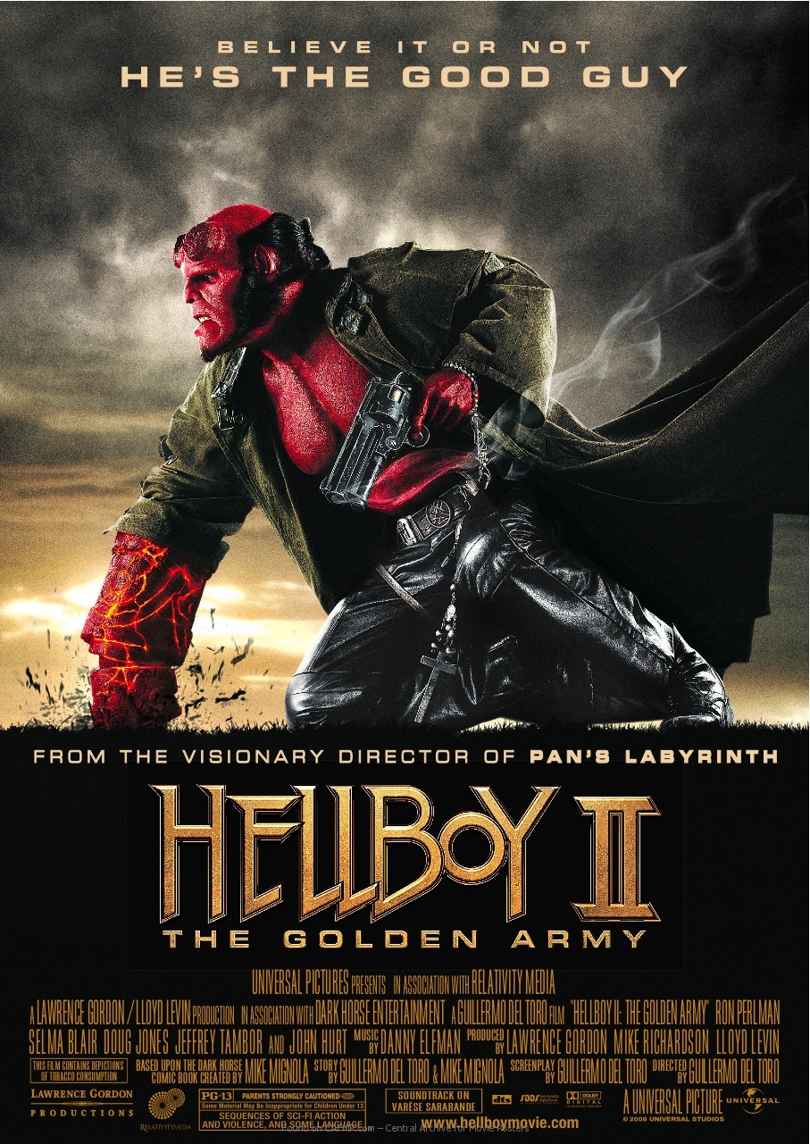Movie Poster Hellboy Ii The Golden Army On Cafmp